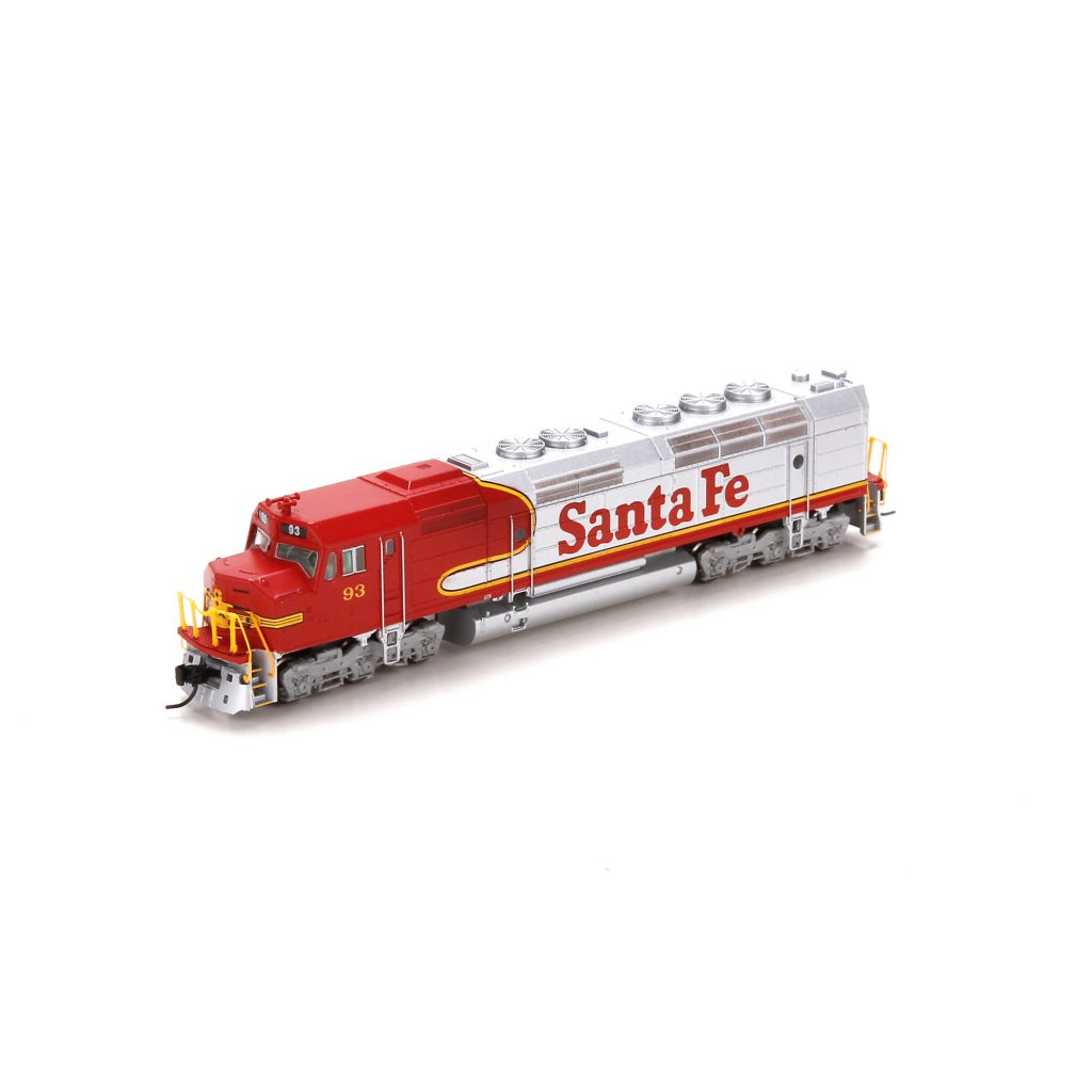 Athearn N FP45 Santa Fe Warbonnet W DCC Sound Spring Creek Model