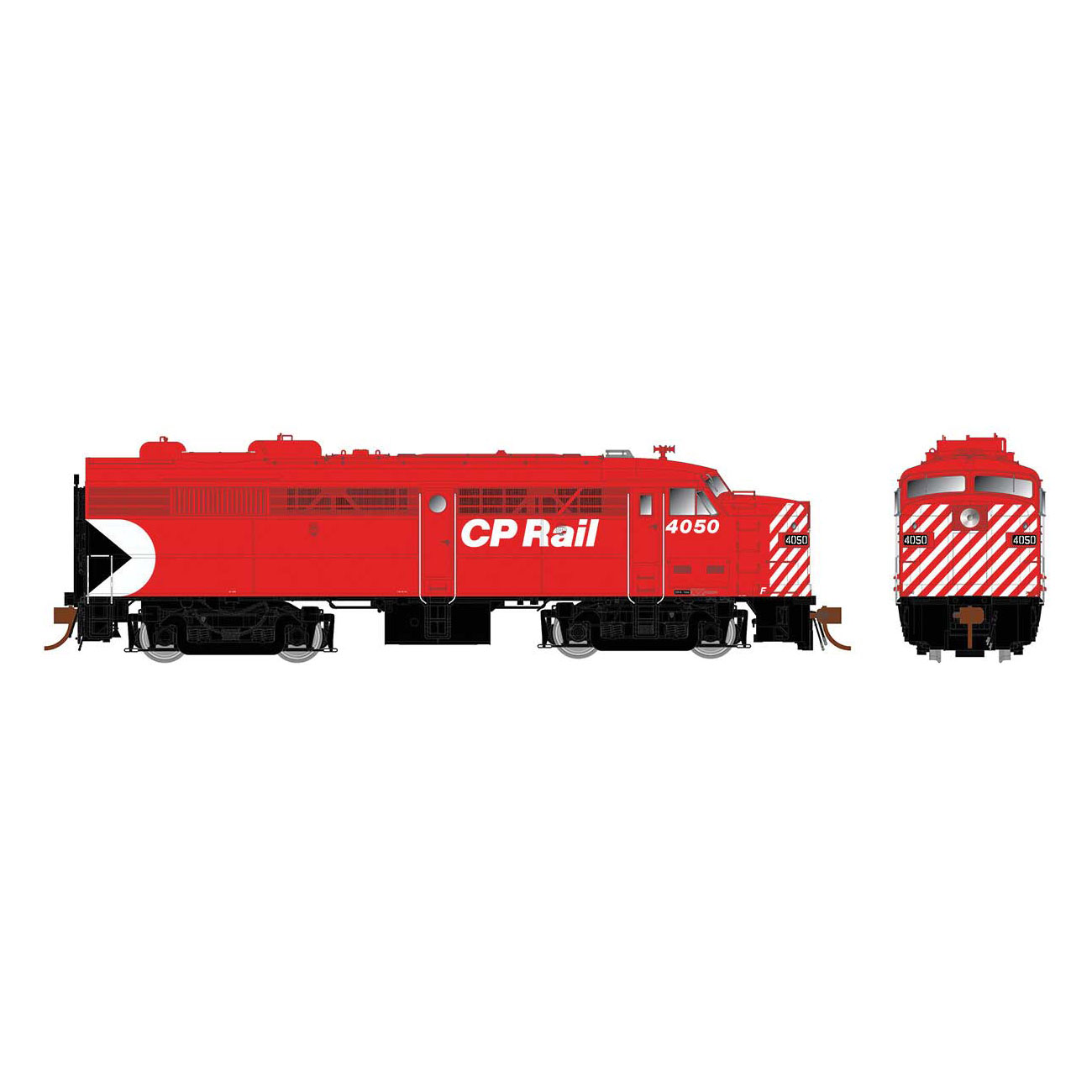 Rapido Ho Fa Canadian Pacific Mulitmark W Dcc Sound Spring