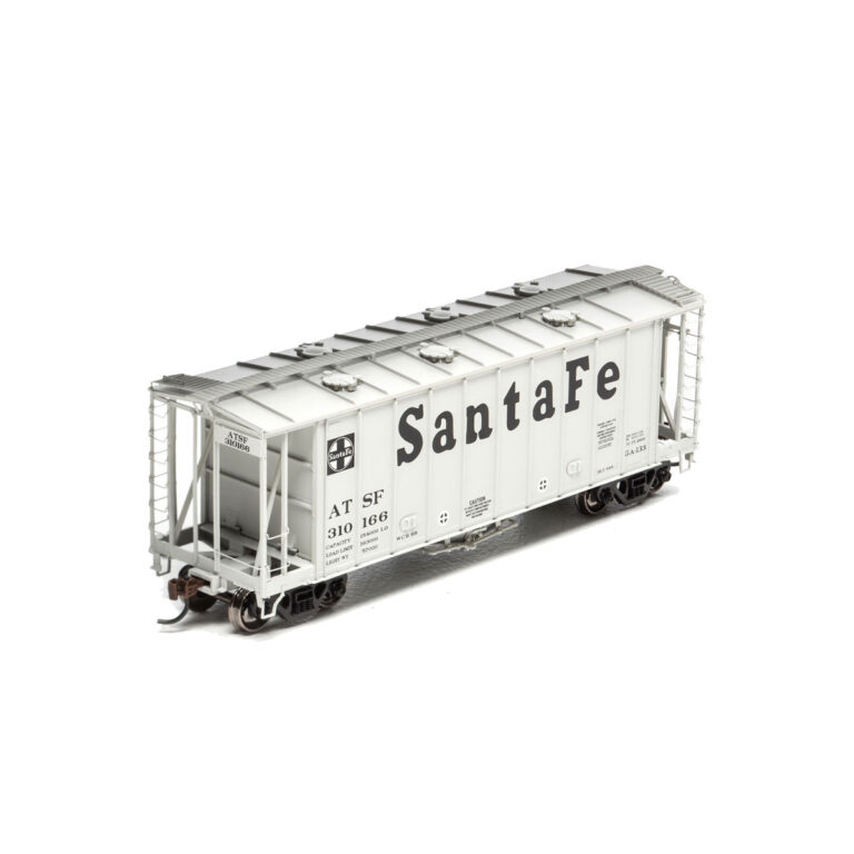 Athearn HO GATC 2600 Airslide Covered Hopper Santa Fe Spring Creek