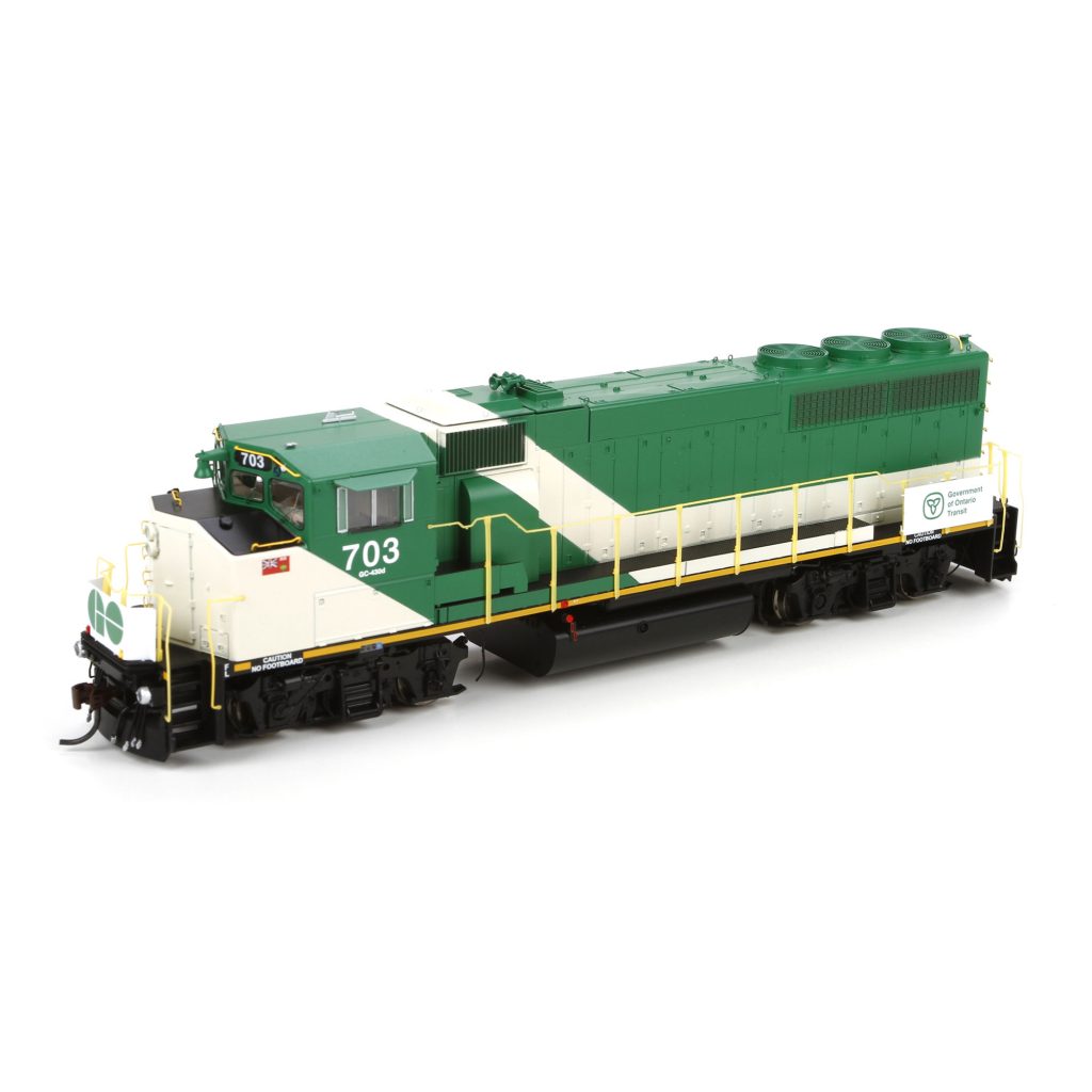 Athearn Genesis HO GP40-2W GO Trainsit W/ DCC & Sound - Spring Creek ...