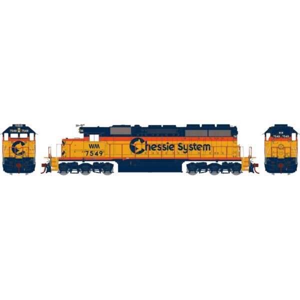 Athearn HO SD40 Chessie System "Western Maryland" - Image 2