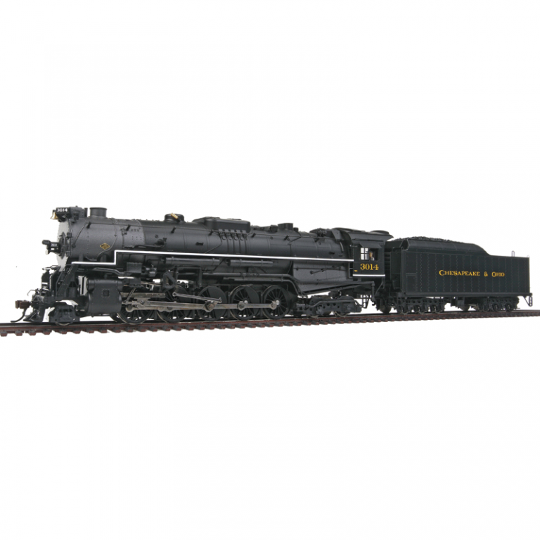 Broadway Limited Paragon 2 Ho 2-10-4 T1 Chesapeake & Ohio W  Dcc 