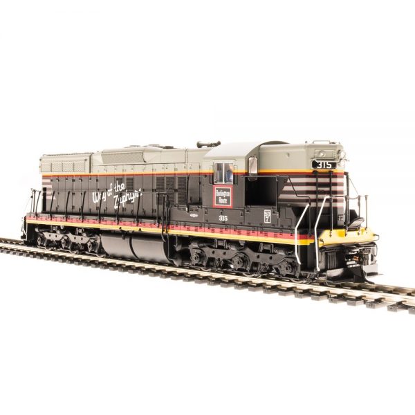 Broadway Limited Paragon 3 HO SD7 Chicago Burlington & Quincy "Blackbird" w/ DCC & Sound