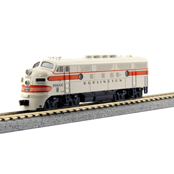 Kato N F3A Chicago Burlington & Quincy "Freight" w/ DCC