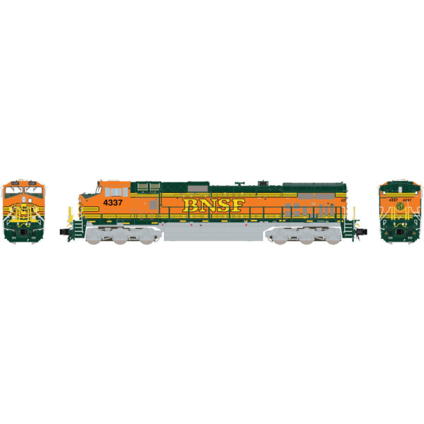 Scale Trains N Rivet Counter C44-9W BNSF "Heritage 2" w/ DCC & Sound - Image 2