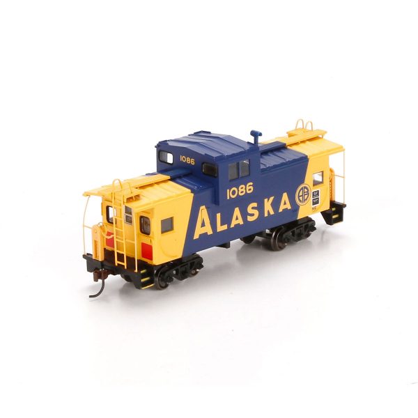 Athearn HO Wide Vision Caboose Alaska