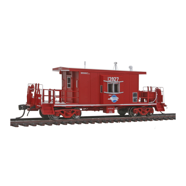 Bluford Shops HO Short Body Bay Window Caboose Missouri Pacific ...