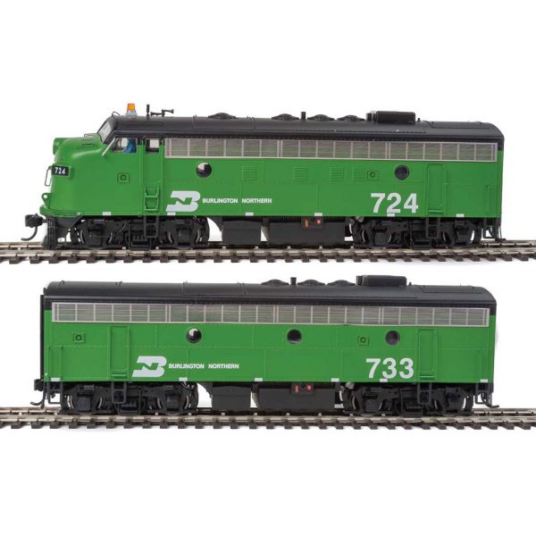 Walthers Proto HO F7A-B Set Burlington Northern w/ DCC & Sound