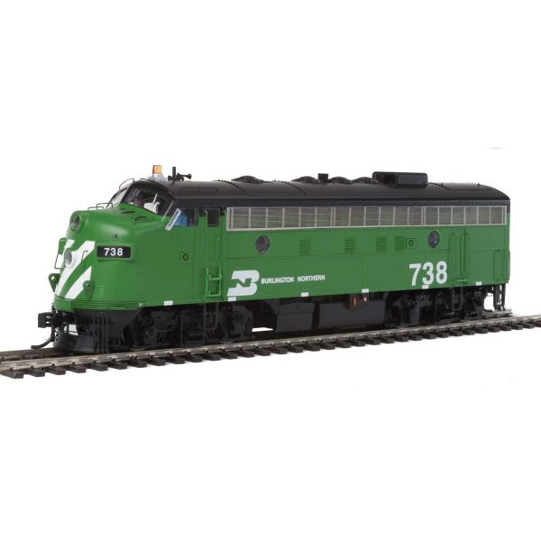 Walthers Proto HO F7A Burlington Northern w/ DCC & Sound