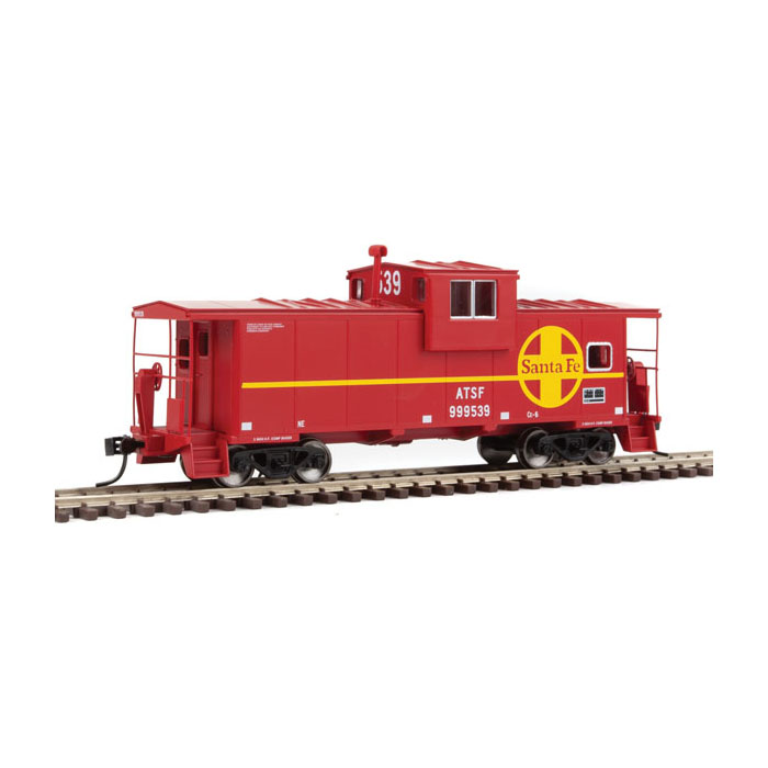 Walthers Mainline HO Wide Wide Vision Caboose Santa Fe - Spring Creek ...