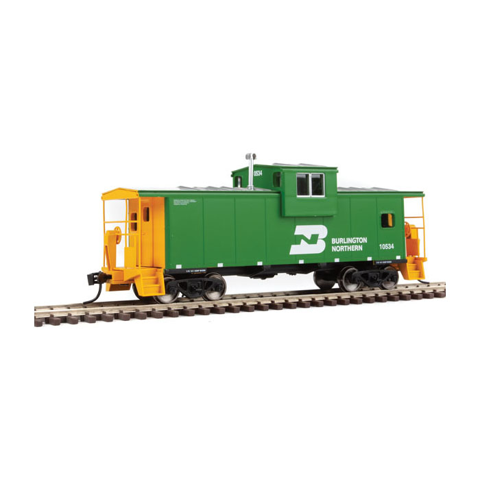 Walthers Mainline Ho Wide Wide Vision Caboose Burlington Northern 