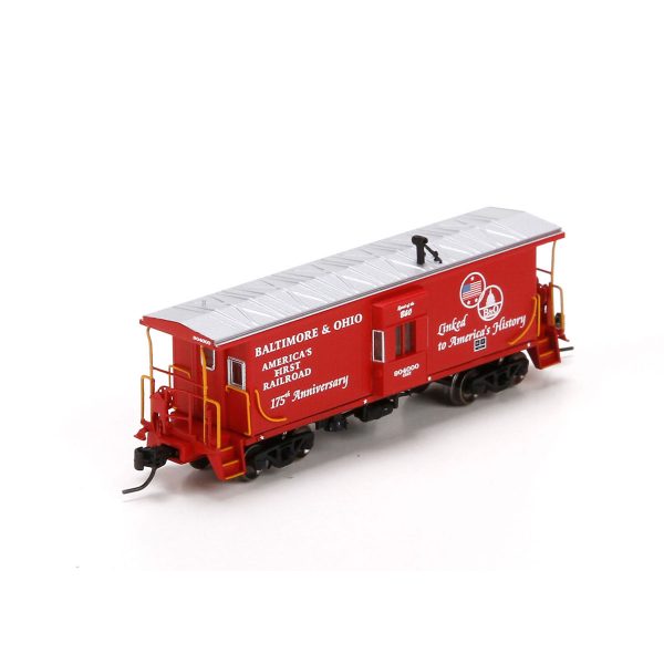 Athearn N Bay Window Caboose CSX "B&O 175th Anniversary"