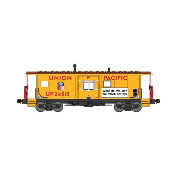 Bluford Shops N Bay Window Caboose Union Pacific - Spring Creek Model ...