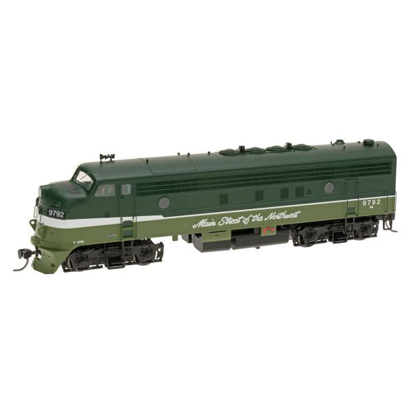 Intermountain HO FP7A Burlington Northern "ex NP" w/ DCC