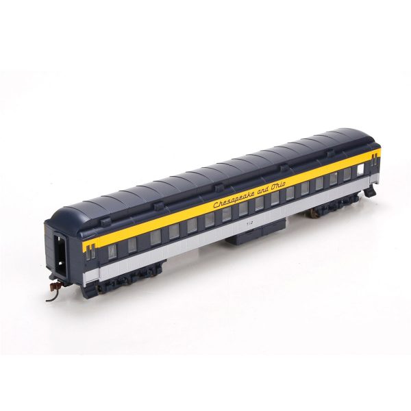 Athearn HO Heavyweight Clerestory Coach Chesapeake & Ohio