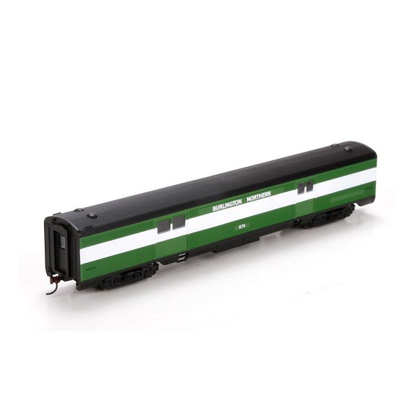 Athearn HO Streamline Baggage Burlington Northern