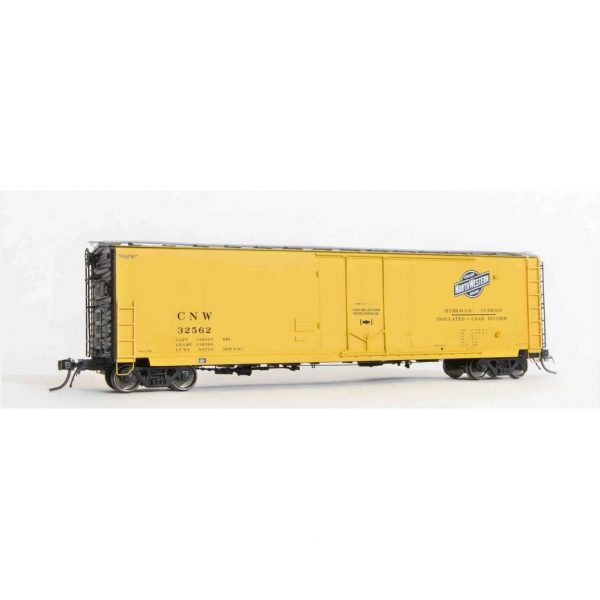 Moloco HO General American 50' RBL Sill 1 Boxcar, Offset Door Chicago Northwestern