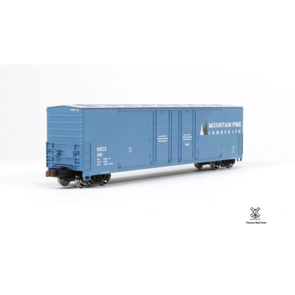 Scale Trains HO Kit Classic Evans 5100 RBL 8' Double-Plug-Door Boxcar Mountain Pine Lumber