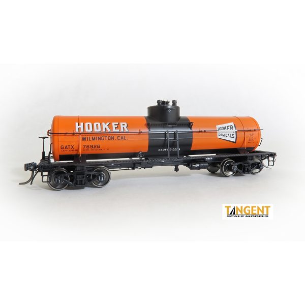 Tangent HO GATC 8,000 Gal. Welded Tank Car, 1948-Design Hooker Chemicals