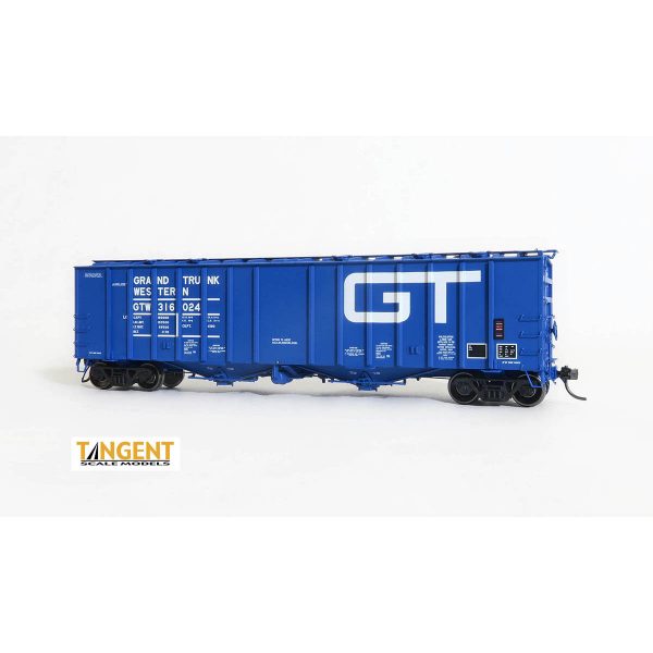 Tangent HO GA 4180 Airslide Covered Hopper Grand Trunk Western