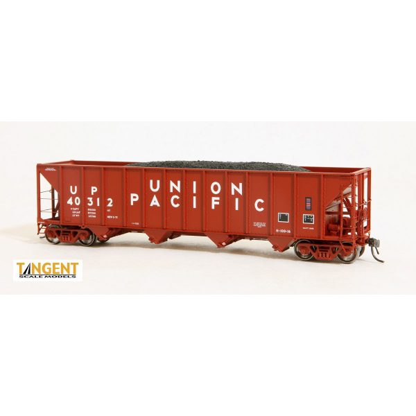 Tangent HO Bethlehem Steel 3600cf Quad Hoppers Union Pacific "Scheme 1, Original H-100-16"