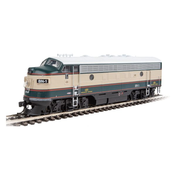 Walthers Mainline HO F7A Burlington Northern "Executive" w/ DCC & Sound