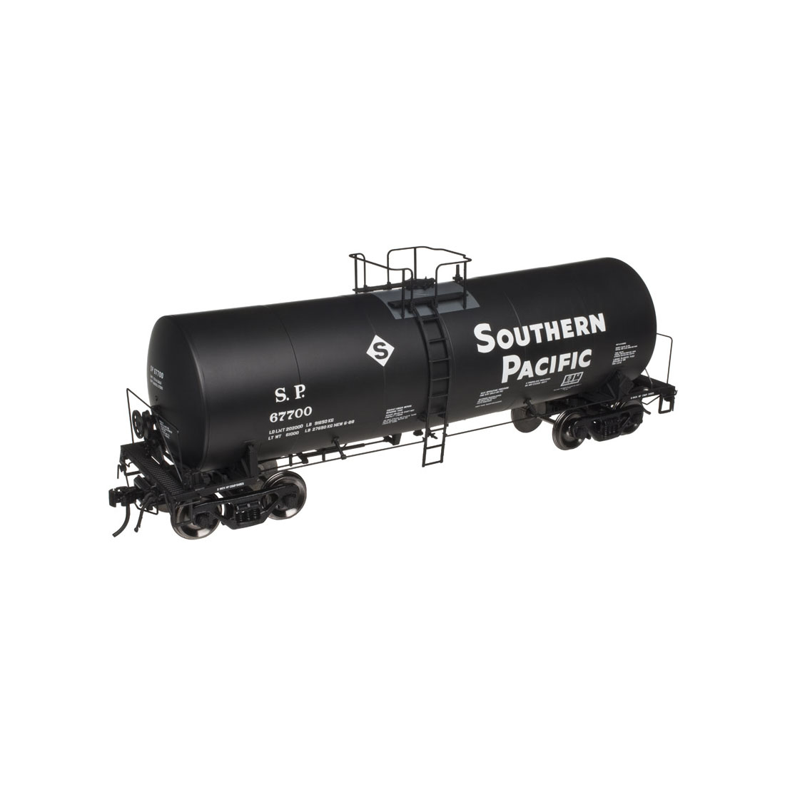 Atlas O Scale 3 Rail 17,600 Gallon Tank Car Southern Pacific