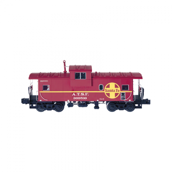 Atlas O Scale 2 Rail Wide Vision Caboose Santa Fe