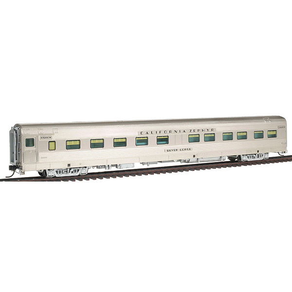 Broadway Limited HO California Zephyr 11-Car Mixed Set A