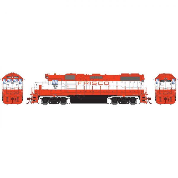 Athearn Genesis HO GP38-2 Burlington Northern ex SLSF w/ DCC & Sound ...