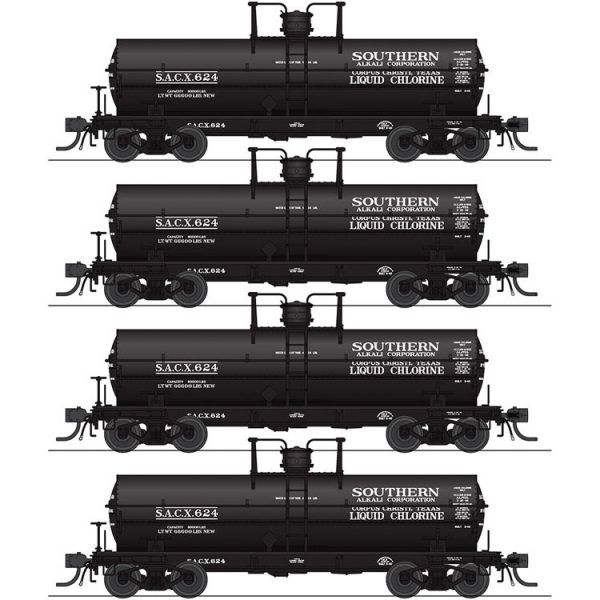 Broadway Limited HO 6,000 Gallon Tank Car Southern Alkali