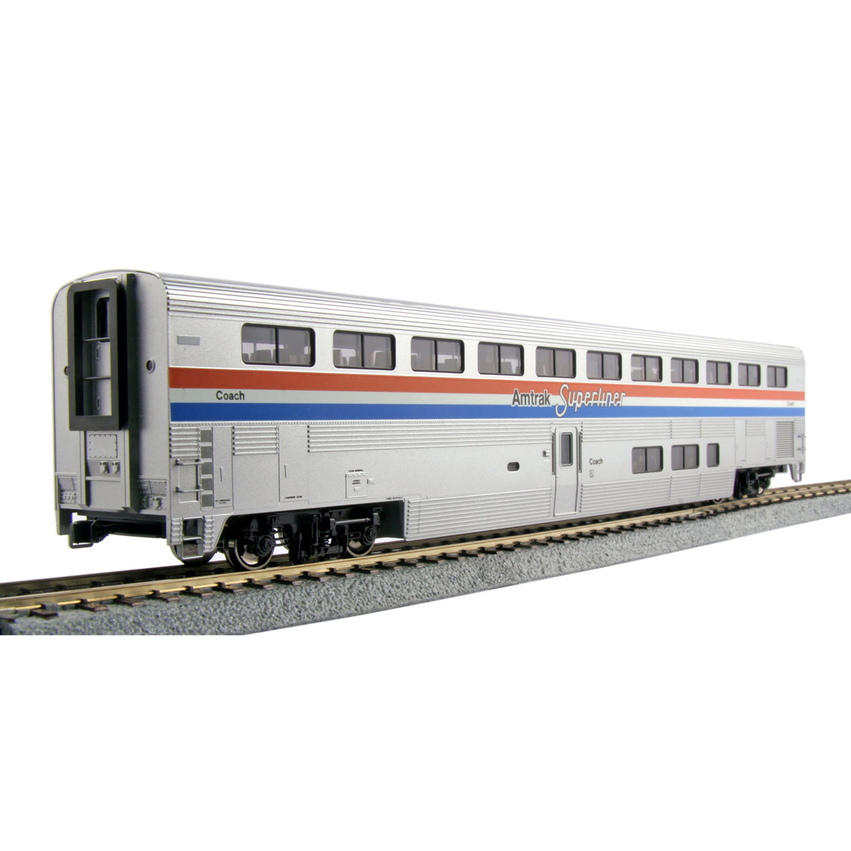 Kato HO Superliner Coach Amtrak 