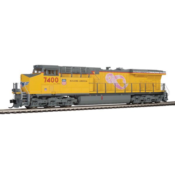 Walthers Mainline HO ES44AH Union Pacific "Breast Cancer Awareness" w/ DCC & Sound