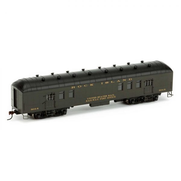 Athearn Roundhouse HO Arch Roof RPO Rock Island #5014