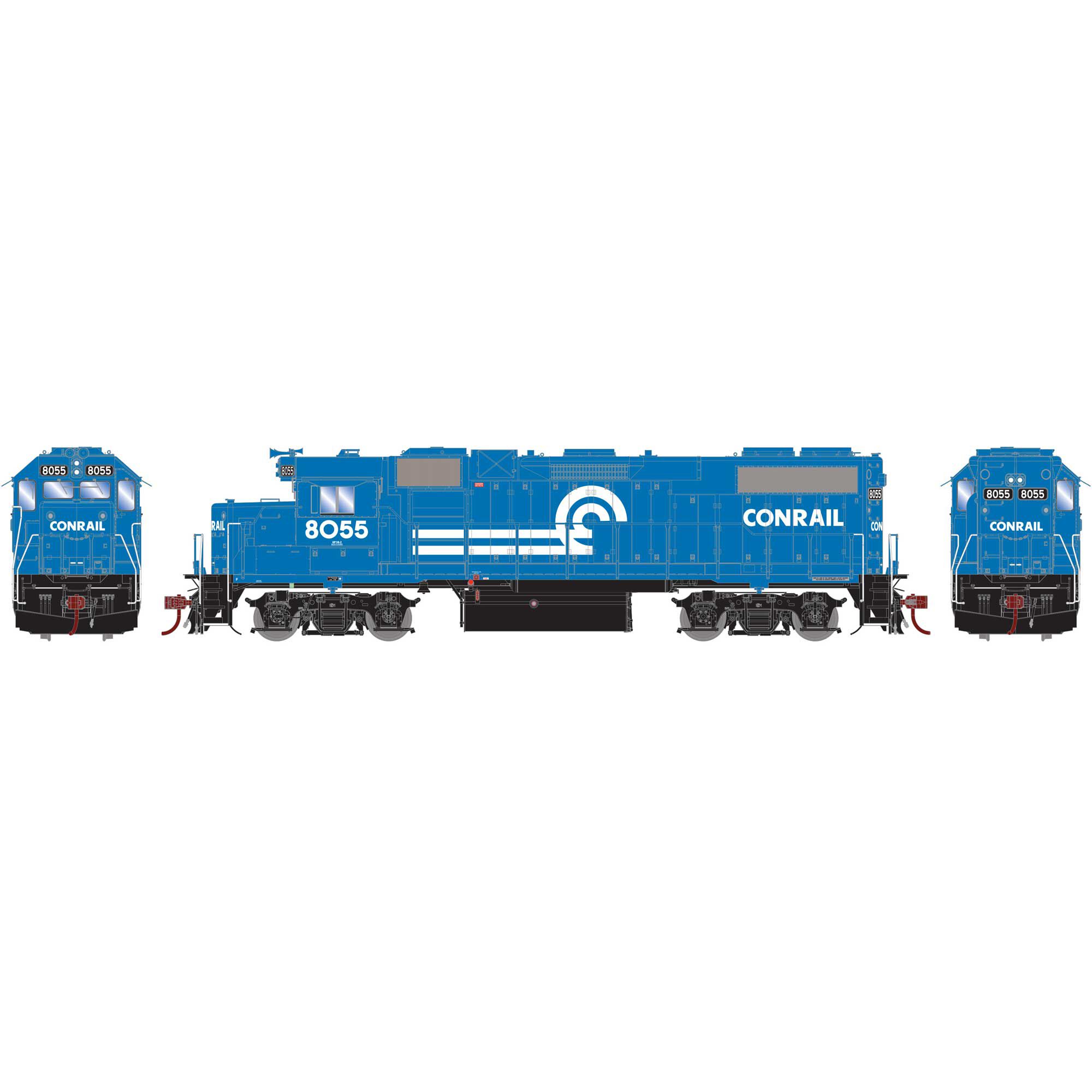 Athearn Genesis Ho Gp38 2 Conrail Spring Creek Model Trains