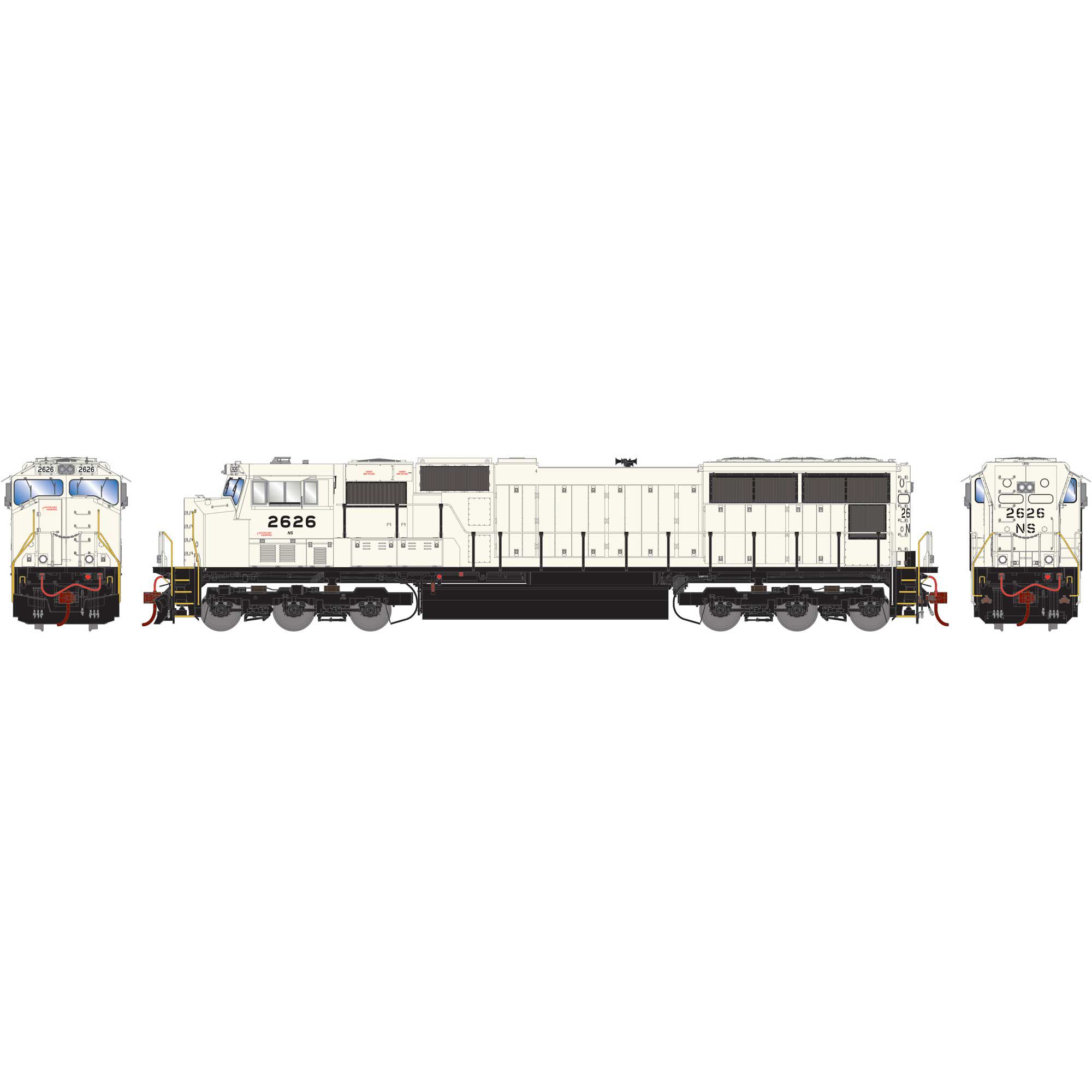 Athearn Genesis Ho Sd70m Norfolk Southern Grey Ghost W Dcc Sound Spring Creek Model Trains