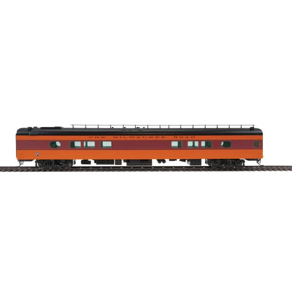 Walthers Proto HO 85' 26-Seat Tap Lounge Milwaukee Road "Twin Cities Hiawatha"