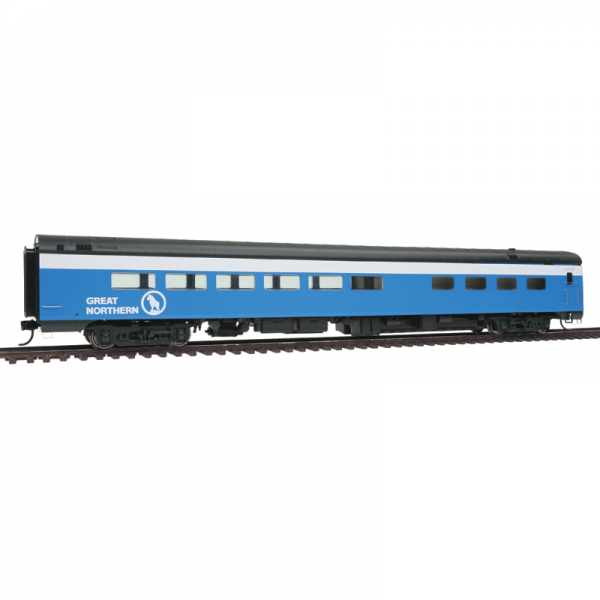 Walthers HO Proto Great Northern "Empire Builder Big Sky Blue" 9-Car Set w/ Lights - Image 8