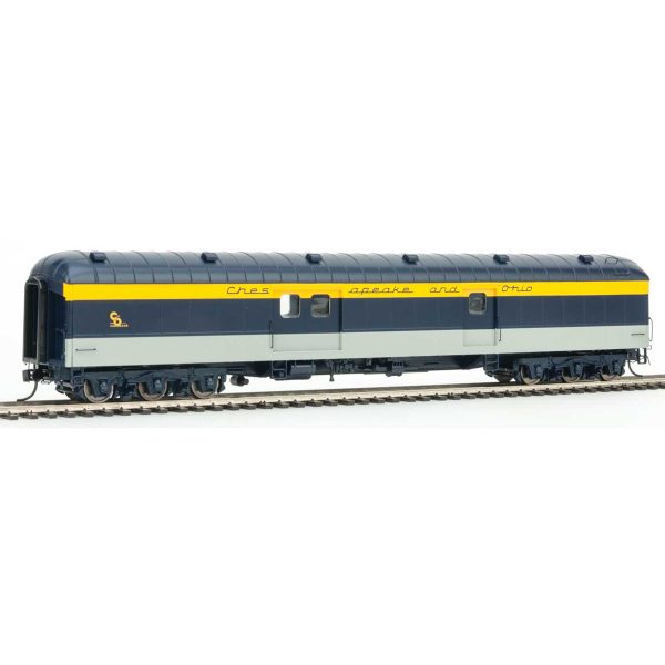 Walthers Proto HO Chesapeake & Ohio "George Washington" 7-Car Set Deluxe Edition #2 w/ Lights & Figures - Image 3