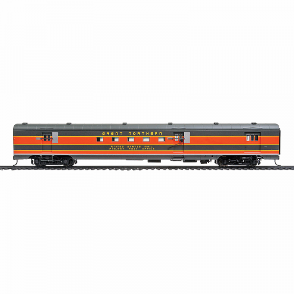 Walthers HO Proto Great Northern "Empire Builder" 9-Car Set w/ Lights - Image 2