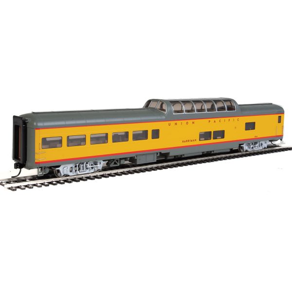 Walthers Proto HO 85' ACF Dome Lounge Union Pacific Heritage Series "Late Version, Harriman" #9004 w/ Lights