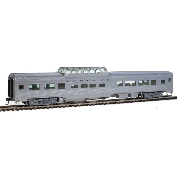 Walthers Mainline HO 85' Budd Dome Coach Santa Fe