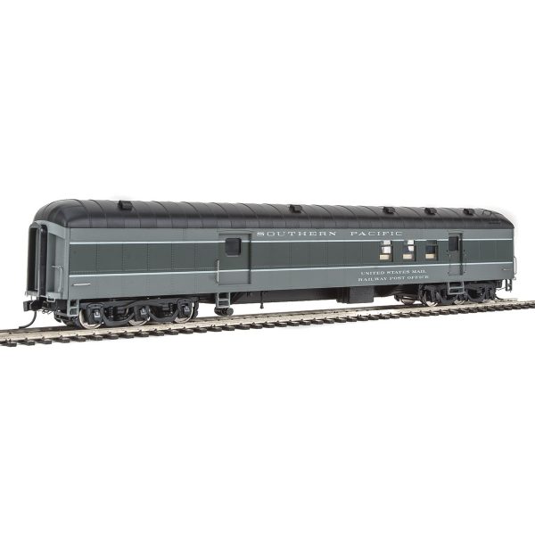 Walthers Proto HO 70' Heavyweight RPO-Baggage Southern Pacific "Arch Roof, Two-Tone Gray"