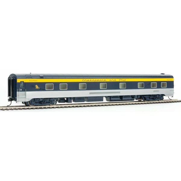 Walthers Proto HO Chesapeake & Ohio "George Washington" 7-Car Set Deluxe Edition #2 w/ Lights & Figures - Image 7