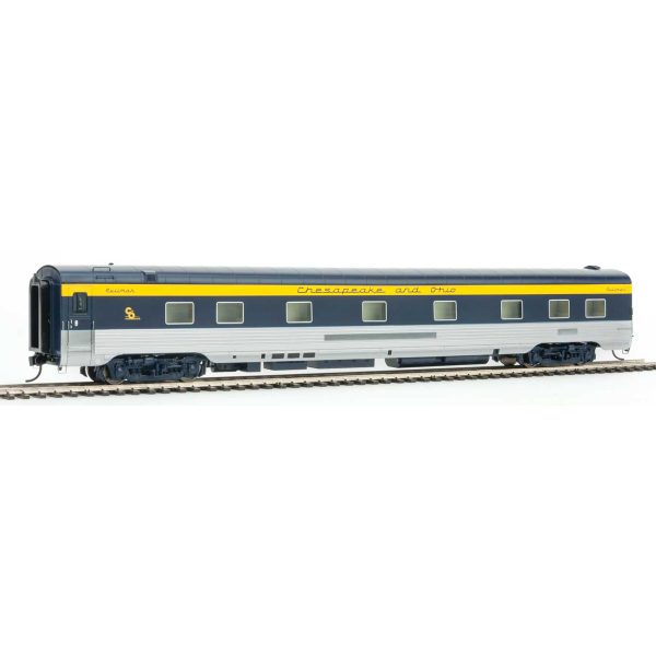 Walthers Proto HO Chesapeake & Ohio "George Washington" 7-Car Set Deluxe Edition #2 w/ Lights & Figures - Image 6