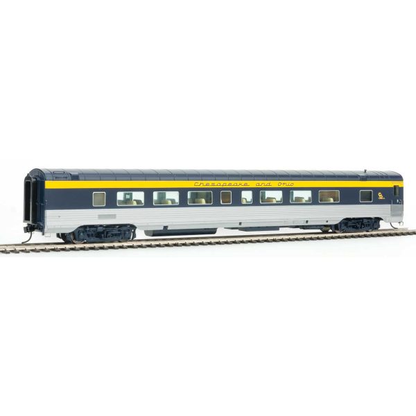 Walthers Proto HO Chesapeake & Ohio "George Washington" 7-Car Set Deluxe Edition #2 w/ Lights & Figures - Image 4