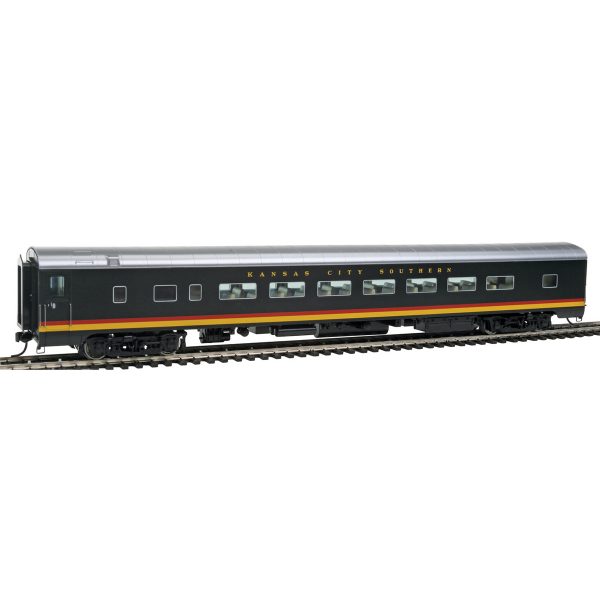 Walthers Proto HO 85' PS 56-Seat Coach Kansas City Southern w/ Lights