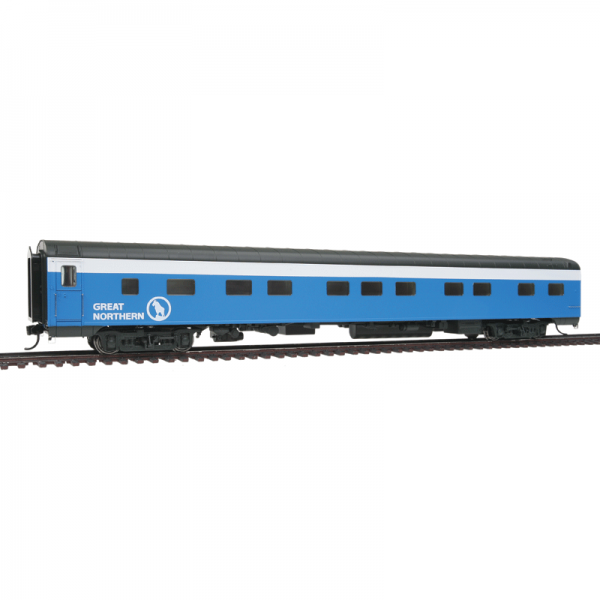 Walthers HO Proto Great Northern "Empire Builder Big Sky Blue" 9-Car Set w/ Lights - Image 7