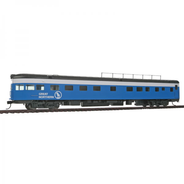 Walthers Proto HO 85' PS Coulee 6-4-1 Observation Great Northern "Big Sky Blue" w/ Lights