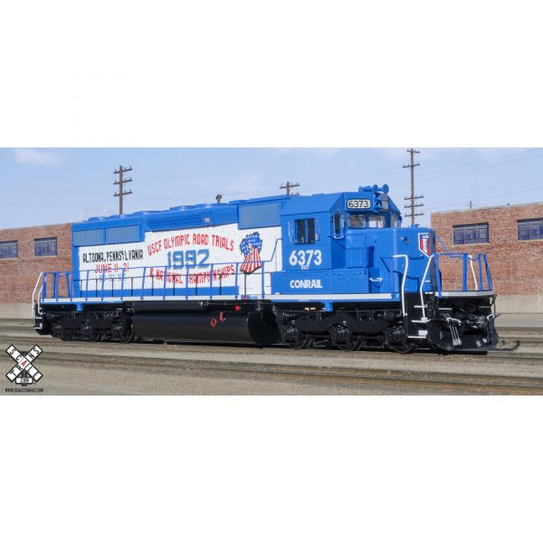 Scale Trains HO Rivet Counter SD40-2 Conrail "1992 USCF Olympic Road Trials" w/ DCC & Sound